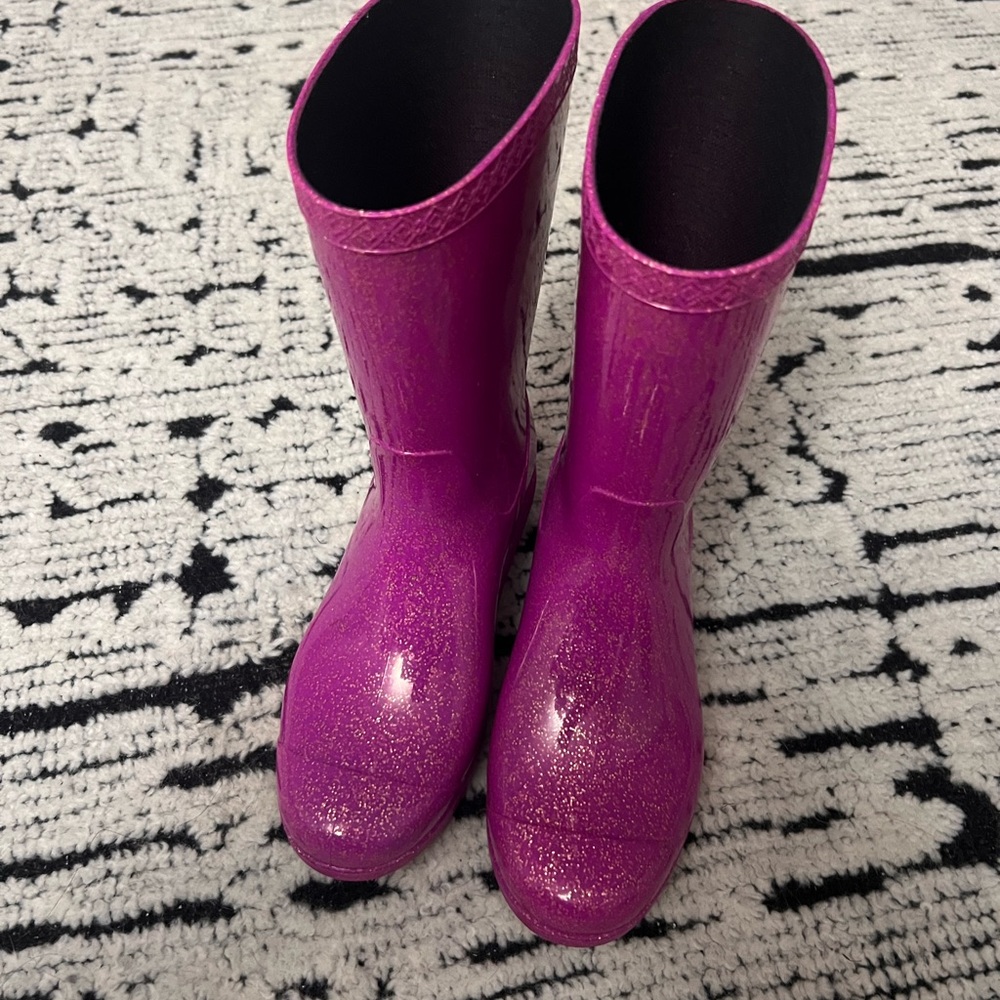 Kids UGG Glittery Pink Boots